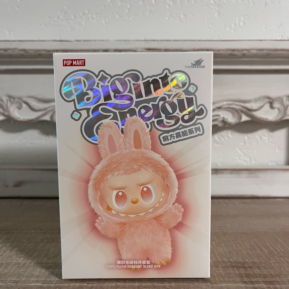 Big Into Energy Labubu LUCK - 100% Authentic UNOPENED BIE Pop Mart! US Ship